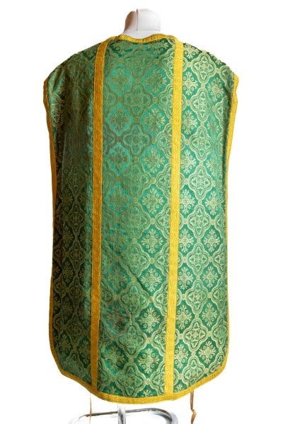 Green Ornate Simple Chasuble Th Century