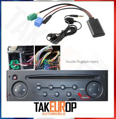 Adaptateur Bluetooth Auxiliaire Renault Autoradio Update List Clio