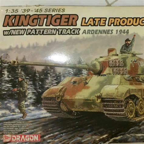 Dragon King Tiger Late Production Ardennes 1944 1 35 Scale Hobbies