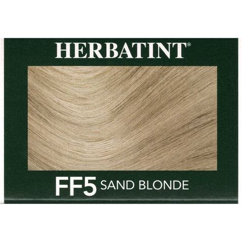 Herbatint Permanent Hair Colour Gel Ff Sand Blonde Ml