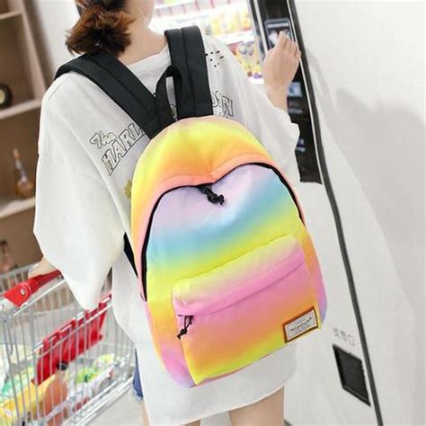 Gradient Waterproof Student Backpack on Storenvy