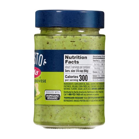 Barilla Pesto Creamy Genovese Sauce With Italian Basil Oz Oz