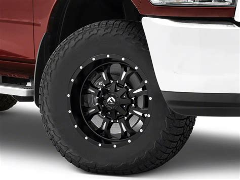 Fuel Wheels Ram 2500 Krank Matte Black Milled 8 Lug Wheel 18x9 20mm Offset D51718908257 10 18