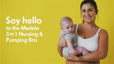 3 In 1 Nursing And Pumping Bra Medela