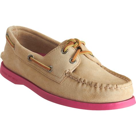 Sperry Top-sider Classic Boat Shoes in Pink | Lyst