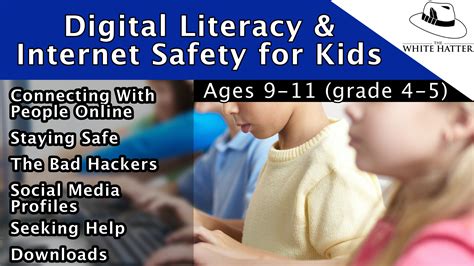 Digital Literacy And Internet Safety For Students Ages 9 11 Grade 4 5