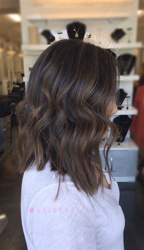 Rich Milk Chocolate Balayaged Highlights And Babylights Done By Ali