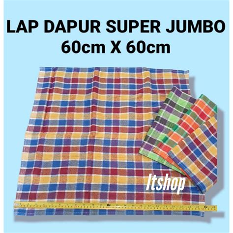 Jual Itshoping Serbet Makan Jumbo Kain Lap Dapur Ukuran Besar X Cm