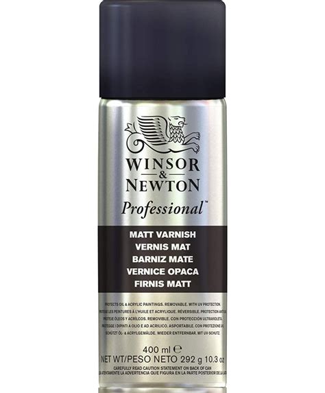 Barniz Mate En Spray 400ml Profesional Winsor Newton