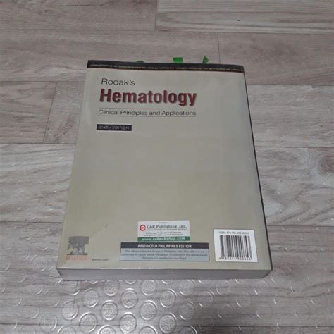 Rodak S Hematology Clinical Principles And Applications 6th Ed