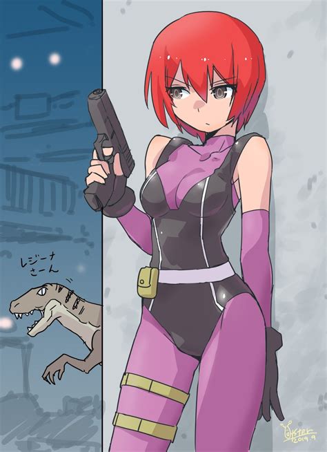 Regina Dino Crisis Drawn By Oyster Artist Danbooru