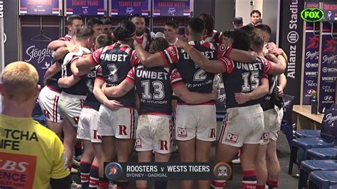 Sydney Roosters Vs Wests Tigers NRL Live Scores