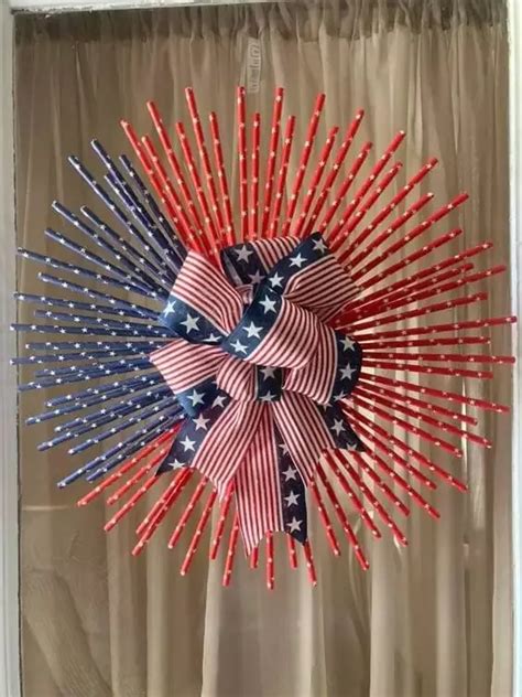 Easy Dollar Store Patriotic Th Of July Crafts Feltmagnet