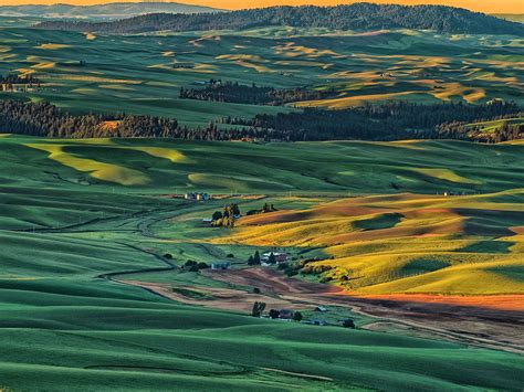 Sunrise in the Palouse Photograph by Peggy Blackwell - Fine Art America