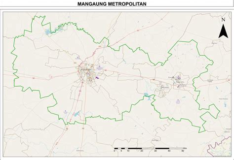 1 Map of Mangaung Metropolitan Municipality, Free State, South Africa ...