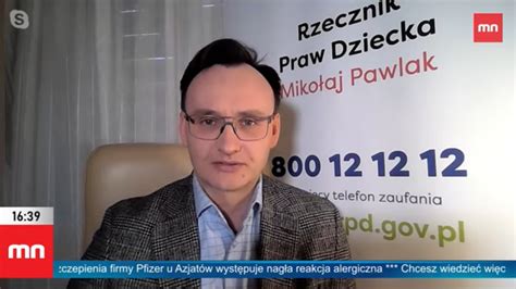 Rzecznik Praw Dziecka Byłem jedynym rzecznikiem który pojechał na granicę