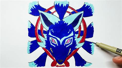 How To Draw Perm Kitsune Roblox Youtube