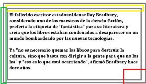 Ray Bradbury entre lo fantástico y la ciencia ficción