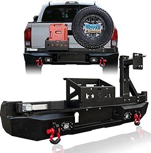 Amazon TIOYAR Textured Black Rear Bumper Compatible With Toyota