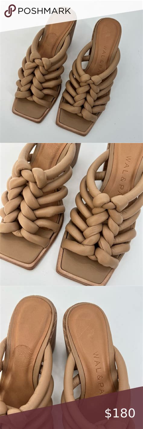 WAL PAI Helena Nude Nappa Minimalist Block Slide Heels Strappy Strappy Heels Fashion Tips