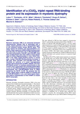 Fillable Online Ncbi Nlm Nih Identification Of A CUG N Triplet Repeat