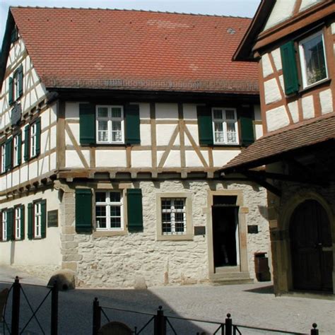 Kulturregion Stuttgart Marbach Am Neckar Schillers Geburtshaus