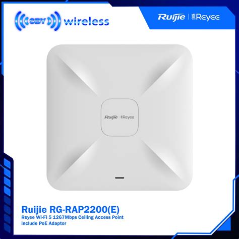 Jual Ruijie Reyee RG RAP2200 E Series AC1300 Dual Band Ceiling Mount