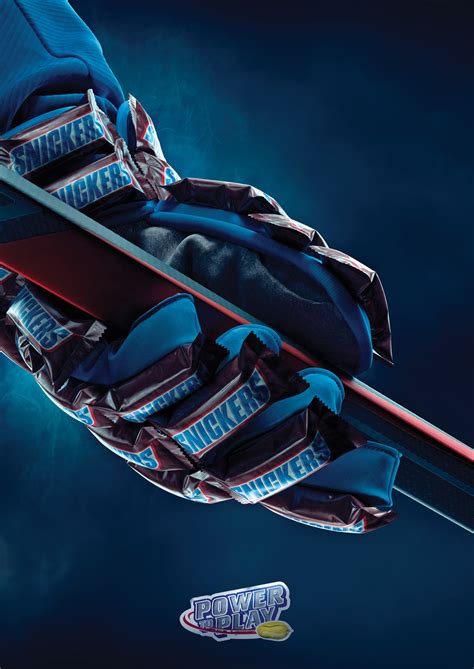 Snickers Print Advert By Bbdo Ice Hockey Glove Ads Of The World™