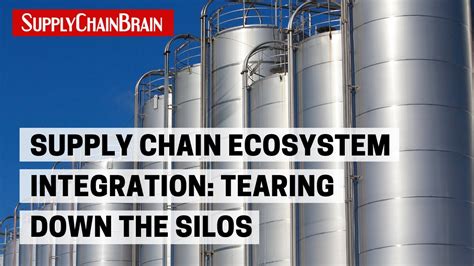 Supply Chain Ecosystem Integration Tearing Down The Silos YouTube