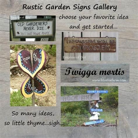 Garden Signs