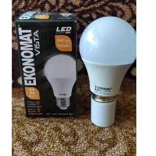 Jual Lampu Ekonomat Vista Watt W Bohlam Dop Led K Putih