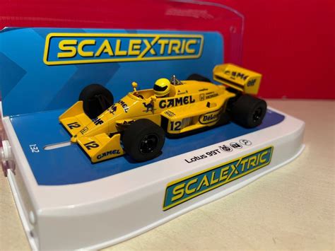 Lotus T Ayrton Senna Camel Gelb Sponsoring Neu Scalextric Acheter