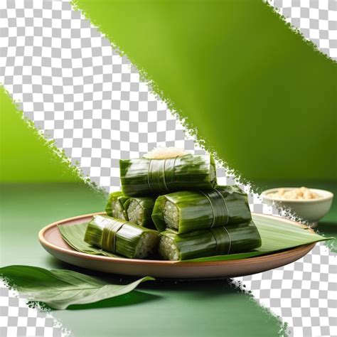 Premium Psd A Traditional Javanese Food Called Aremarem Or Lemper Is