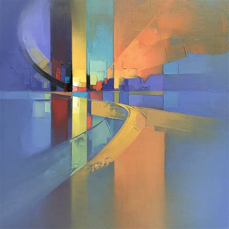 Contemporary Artist Best Known For His Striking Abstract Landscapes