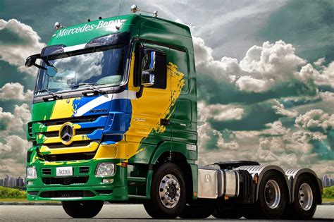 Mercedes Benz Actros Agora é 60 Nacional Blog Caminhões E Carretas