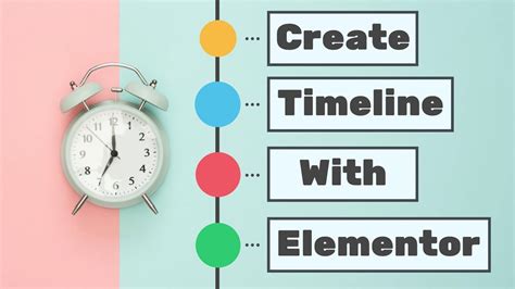 How To Create Timeline Content With Elementor Youtube