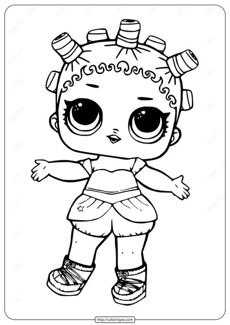 Lol Surprise Doll Coloring Pages Cosmic Queen