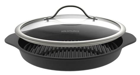 Grill Pan With Lid | Best grill pan, Grill pan, Solar cooking