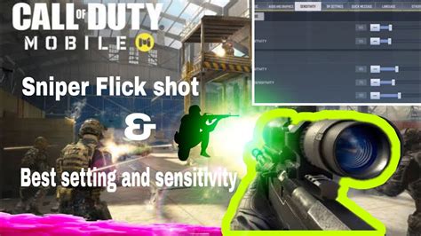 Call Of Duty Mobile Sniper Montage 1 Best Sensitivity Settings