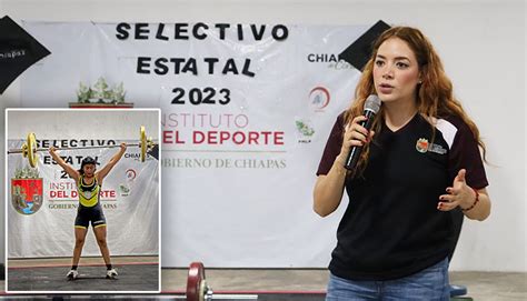 Tania Robles Presente En El Control Selectivo De Halterofilia Rumbo Al