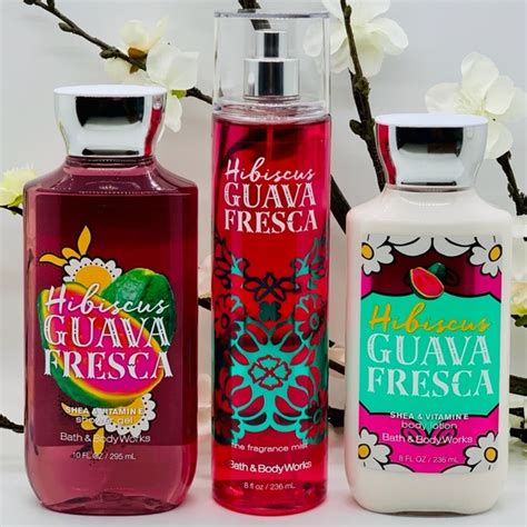 Bath And Body Works Skincare Bath Body Works Hibiscus Guava Fresca