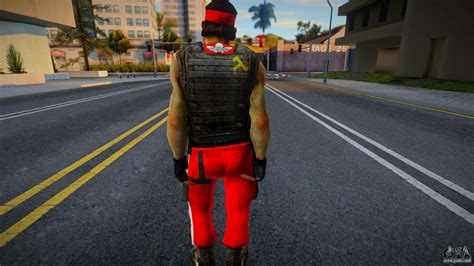 Guerilla Adidas From Counter Strike Source For Gta San Andreas