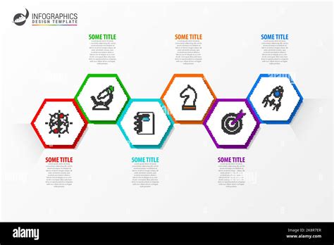 Plantilla De Diseño Infográfico Concepto De Línea De Tiempo Con 6 Pasos Se Puede Utilizar Para