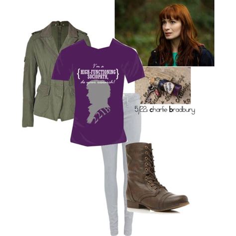 Charlie Bradbury Casual Cosplay Geek Fashion Fashion