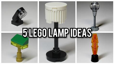 5 Lego Lamp Ideas Moc Tutorial Youtube