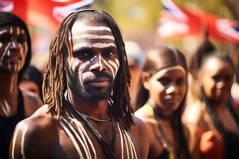 Premium AI Image | Indigenous culture on australia day australia day photo