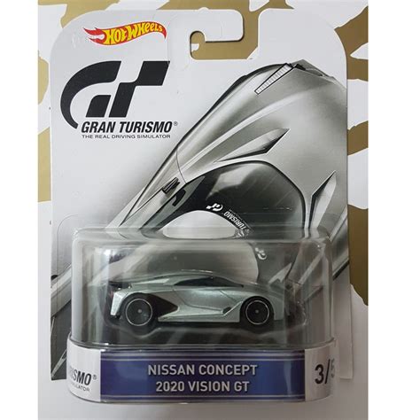 HOT WHEELS 2016 GRAN TURISMO RETRO SERIES 3 NISSAN CONCEPT 2020 VISION GT Shopee Malaysia