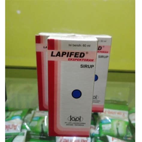 Jual Lapifed Sirup Ekspektoran Isi 60ml Shopee Indonesia