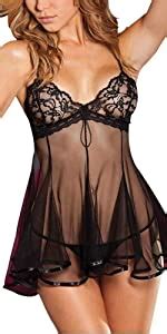 Sedex Babydoll Lingerie Sexy Intimo Donna Biancheria Intima