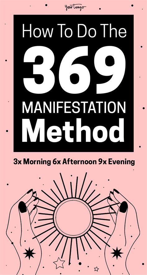 How To Do The Manifestation Method Artofit